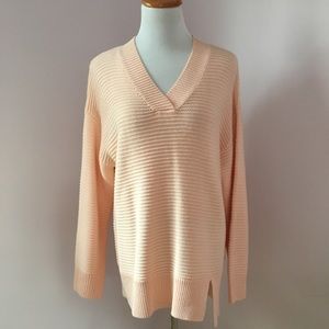Lumiere knit oversized long sleeve sweater